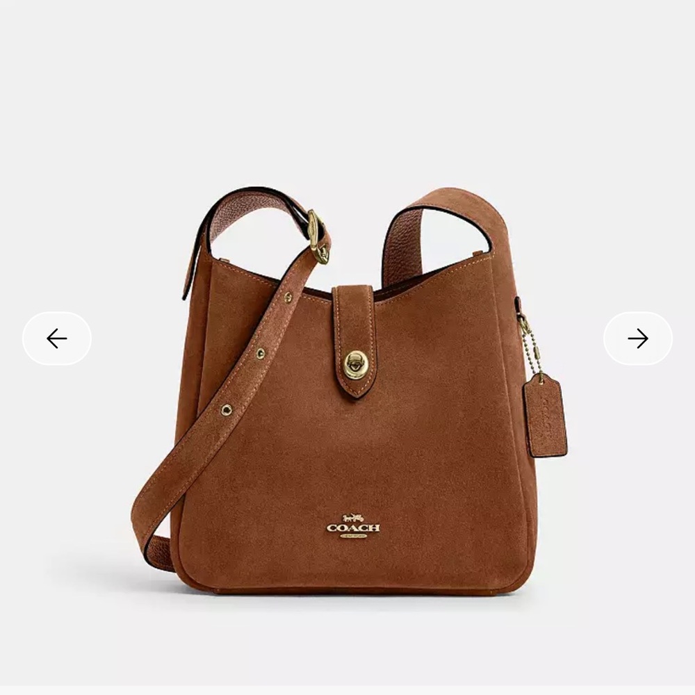 Coach Tan Hadley Crossbody Bag
